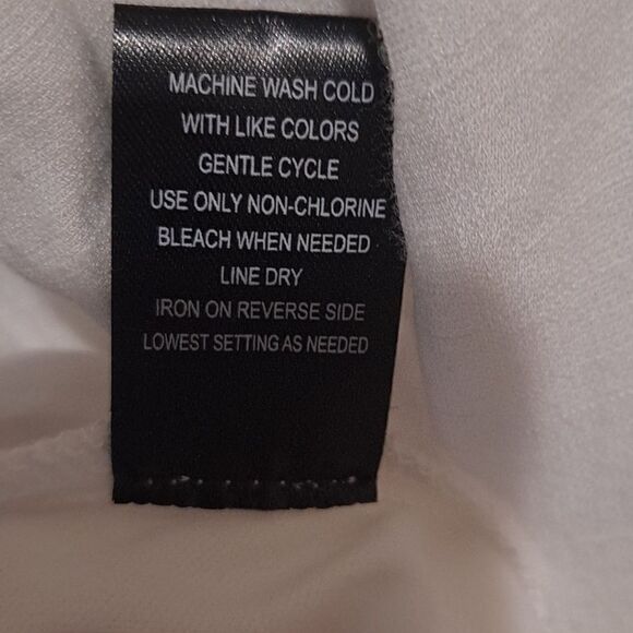 Trixxi Women’s Short White Tie Sleeve Mini Dress Size Small. New Conditi… - Picture 5 of 5